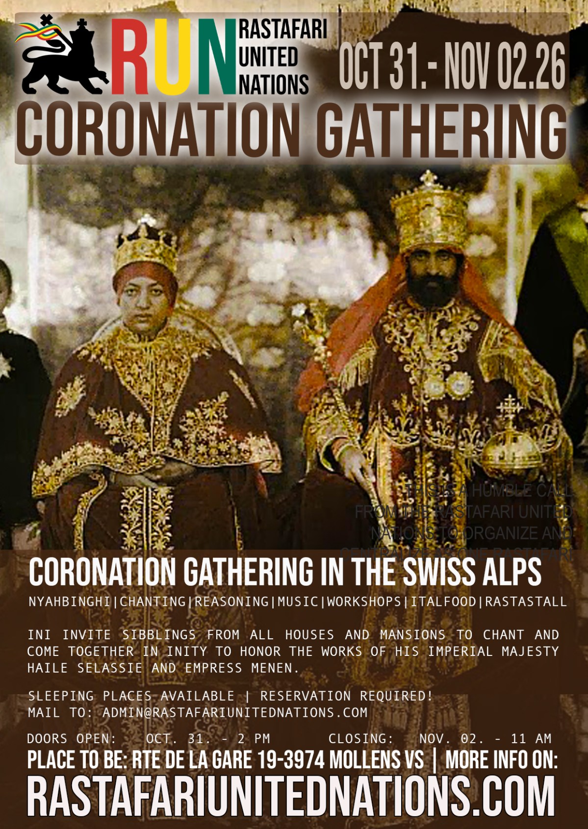 Coronation Gathering RUN